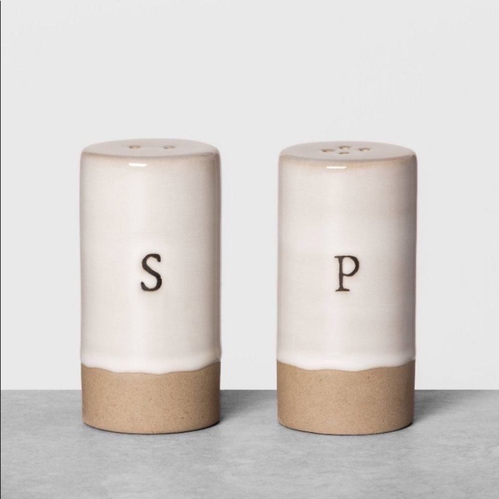 Hearth and Hand Magnolia salt and pepper shakers